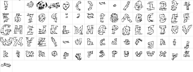 Chaotic Circuit Regular Character Map Chaotic Circuit Regular Character Map