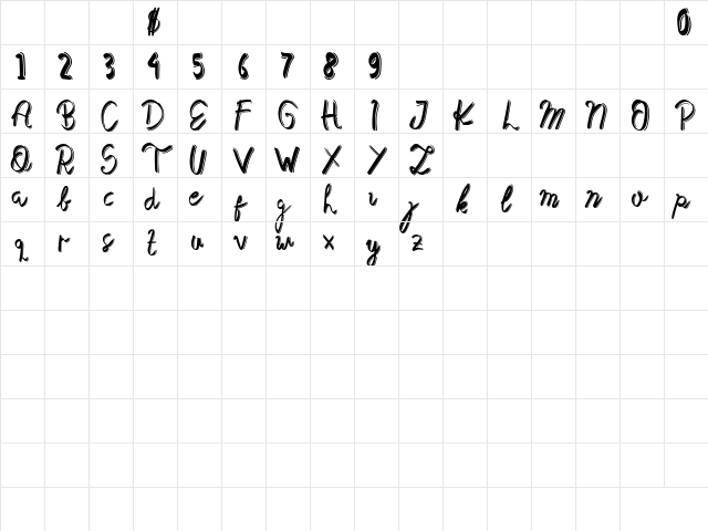 Mak Nyah Pencet Demo Regular Character Map Mak Nyah Pencet Demo Regular Character Map