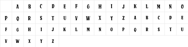 Spark Plug Serif DEMO Regular Character Map Spark Plug Serif DEMO Regular Character Map