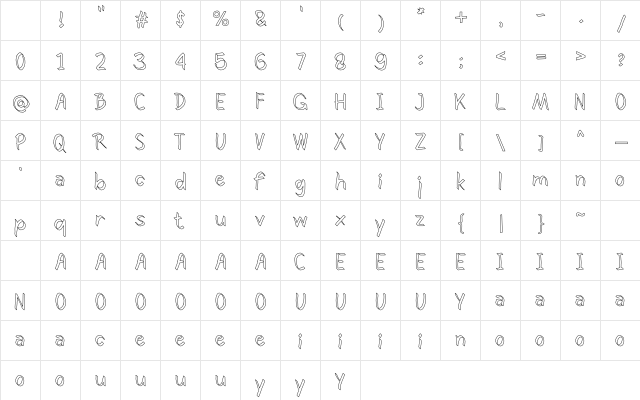 Background Regular Character Map Background Regular Character Map
