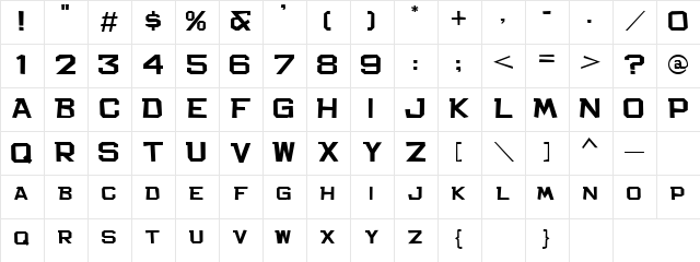 alias Regular Character Map alias Regular Character Map