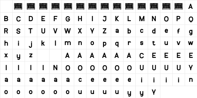 Confirm Personal Use Character Map Confirm Personal Use Character Map