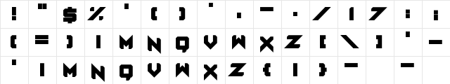 Revenant Regular Character Map Revenant Regular Character Map