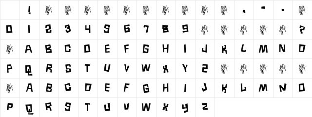 Q Valiz 3 Regular Character Map
