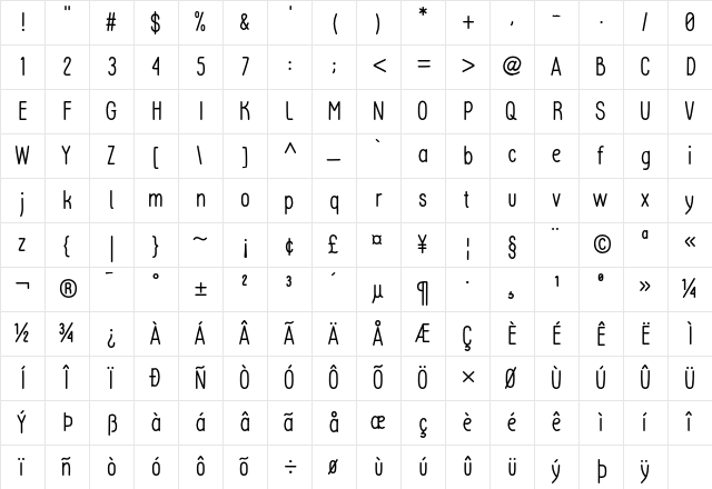 Calypso Nathalie_PersonalUse Regular Character Map Calypso Nathalie_PersonalUse Regular Character Map