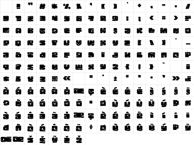 Rock Pile Crack Character Map Rock Pile Crack Character Map