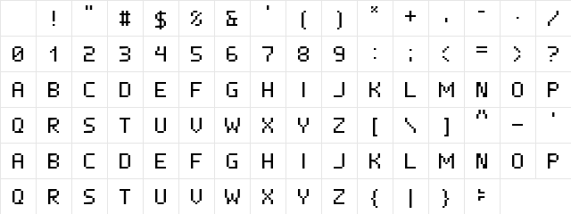 [-XEN-] Regular Character Map