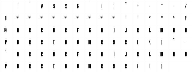Ok-Esport Regular Character Map Ok-Esport Regular Character Map