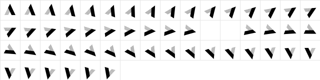 VForVictory Regular Character Map VForVictory Regular Character Map