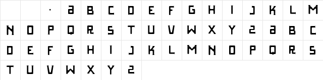 Parasight Regular Character Map Parasight Regular Character Map