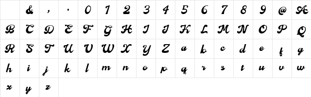 Ajuice_Demo Rounded Regular Character Map Ajuice_Demo Rounded Regular Character Map