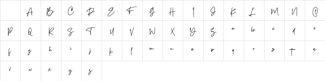 Charmeleon Free Regular Character Map Charmeleon Free Regular Character Map