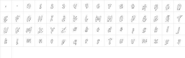 serrem outline demo Regular Character Map