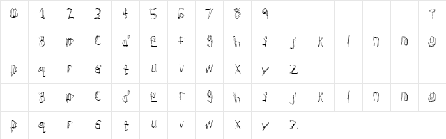 1 st Standard Regular Character Map 1 st Standard Regular Character Map