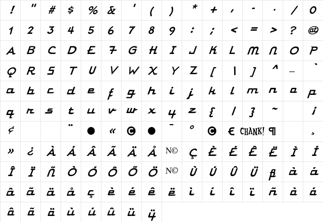 Parkway Hotel Character Map