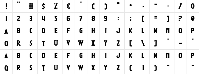 Cthulhu's Calling Regular Character Map Cthulhu's Calling Regular Character Map