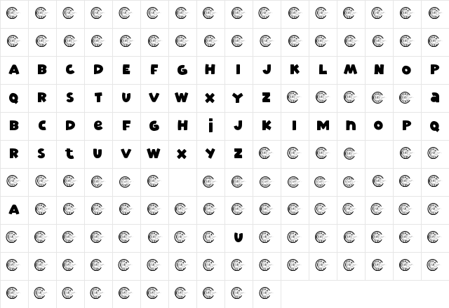 Holiday Again Demo Regular Character Map Holiday Again Demo Regular Character Map