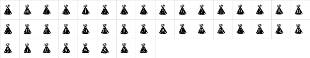 New Regular Character Map