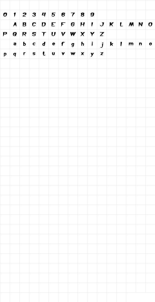 You Makes Me Happy Regular Character Map You Makes Me Happy Regular Character Map