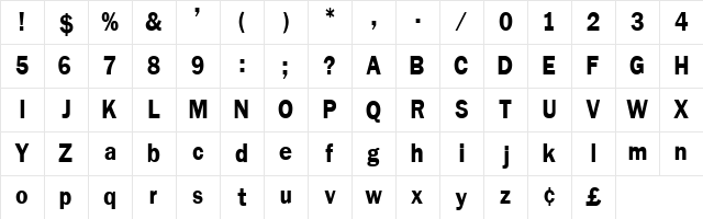 PatellaCond Normal Character Map PatellaCond Normal Character Map
