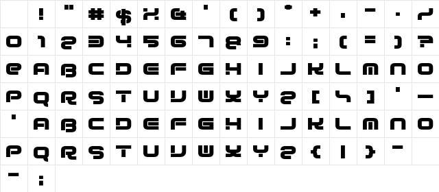 Into Deep Straight Regular Character Map