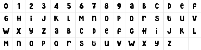 Rezdone Regular Character Map Rezdone Regular Character Map