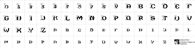 pf_palmtree3 Regular Character Map pf_palmtree3 Regular Character Map