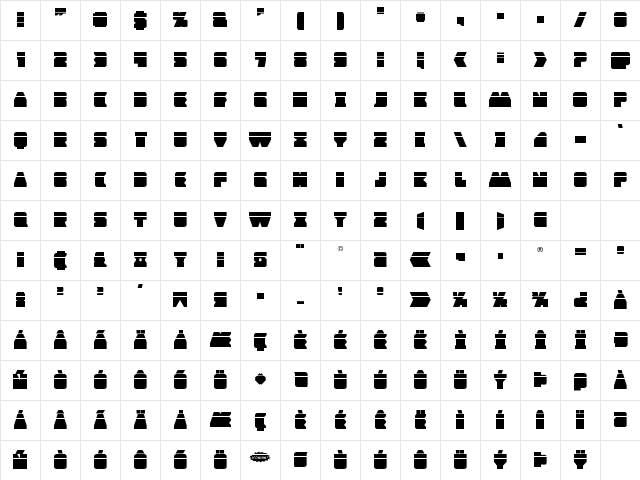 Contour of Duty Laser Regular Character Map