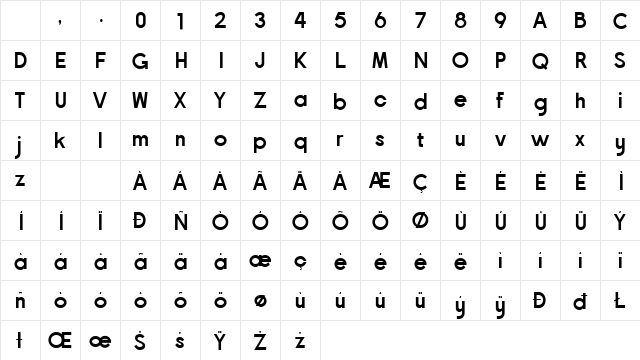 Balance Groovy Regular Character Map Balance Groovy Regular Character Map