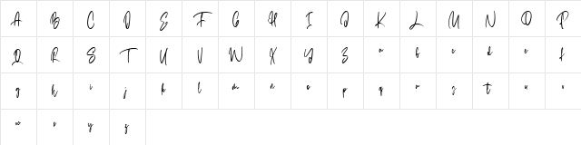 Frostiest Free Regular Character Map Frostiest Free Regular Character Map