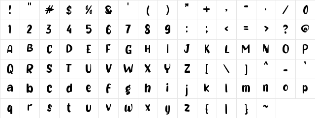 f Flying Bird Regular Character Map f Flying Bird Regular Character Map
