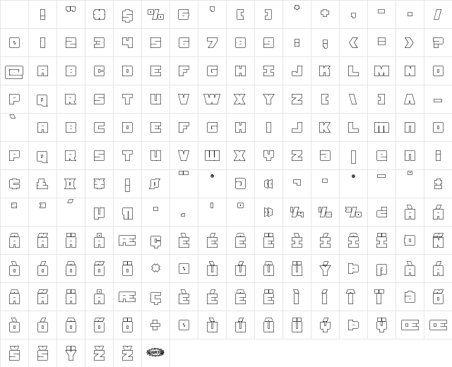Samurai Terrapin Outline Outline Character Map Samurai Terrapin Outline Outline Character Map