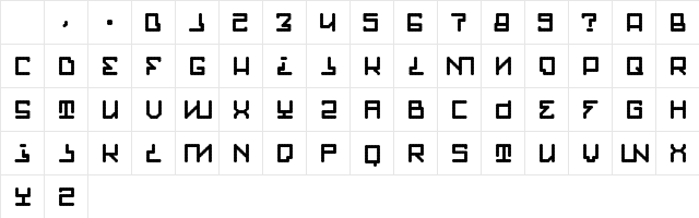 Walkthru Regular Character Map Walkthru Regular Character Map