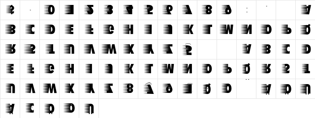 BreezeAntipodes Regular Character Map BreezeAntipodes Regular Character Map