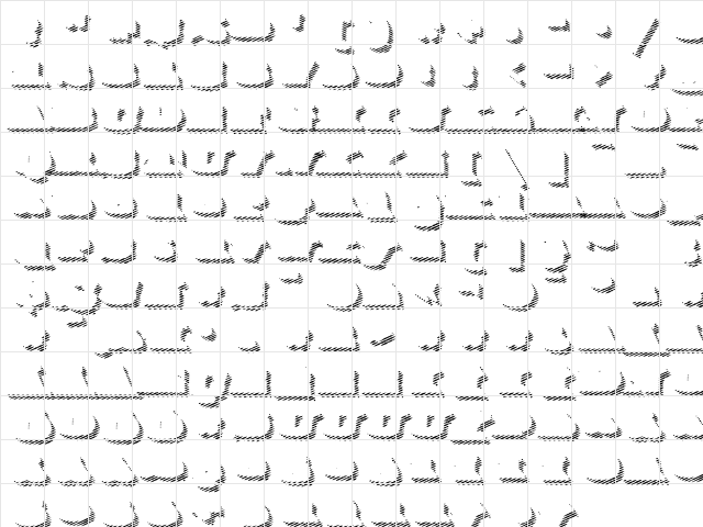 FederalNine DShadow Character Map