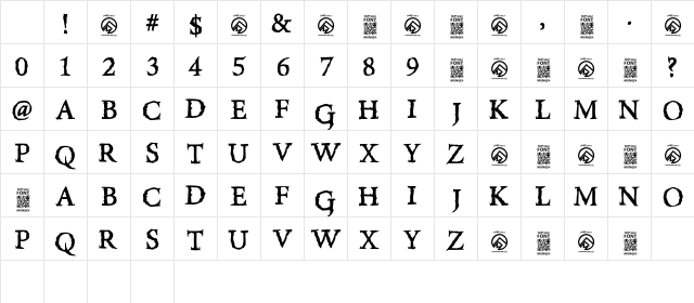 Rise Inside Regular Character Map Rise Inside Regular Character Map