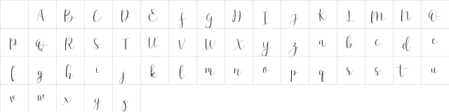 Effort Regular Character Map Effort Regular Character Map