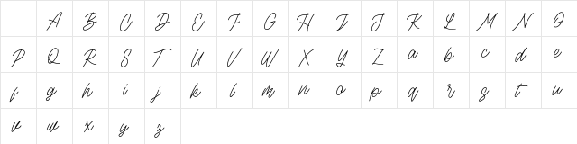 Rottordam Thin FREE Regular Character Map Rottordam Thin FREE Regular Character Map