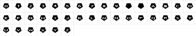 AlphaShapes pentagons 2 Normal Character Map AlphaShapes pentagons 2 Normal Character Map