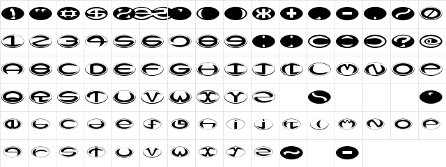 Dactylo SemiBold Character Map Dactylo SemiBold Character Map