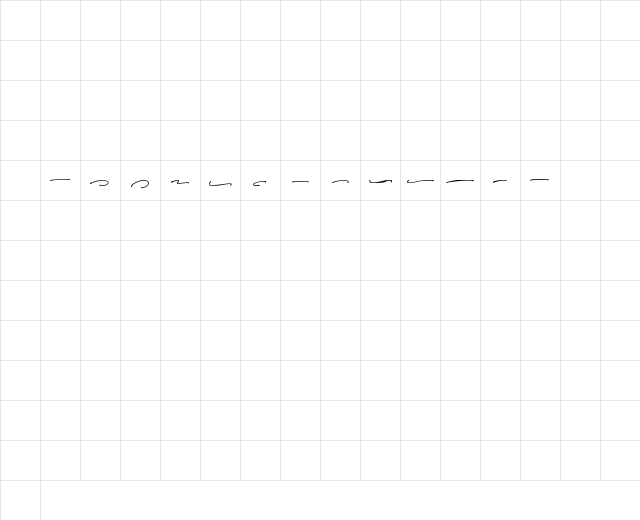 SpeedWritten Swash Regular Character Map SpeedWritten Swash Regular Character Map