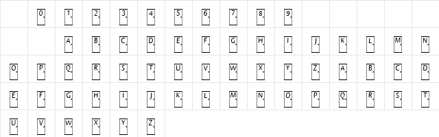 101! I Choose Door Number... Regular Character Map