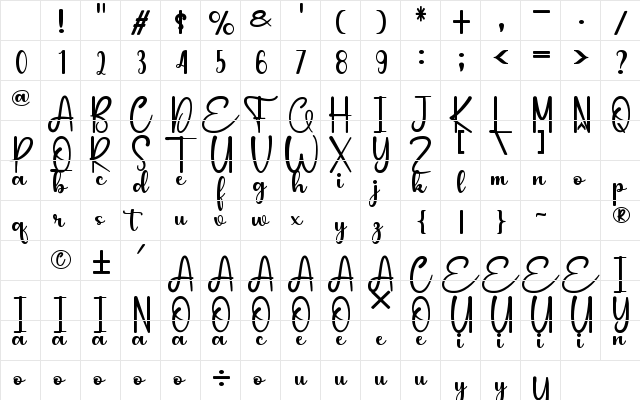 Black Box Regular Character Map Black Box Regular Character Map