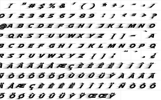 Braaap S2 Character Map Braaap S2 Character Map