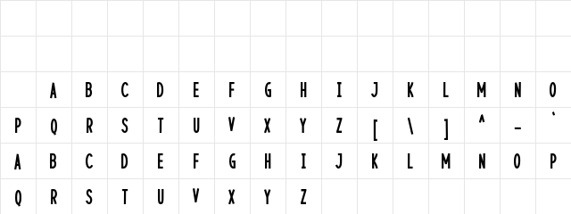 Catlike Regular Character Map Catlike Regular Character Map