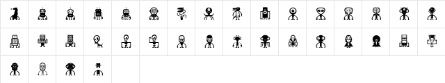 B Movie Regular Character Map B Movie Regular Character Map