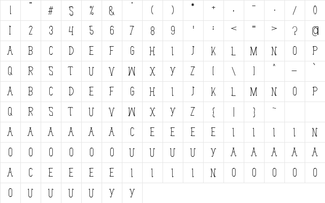 Holly Curves Regular Character Map Holly Curves Regular Character Map