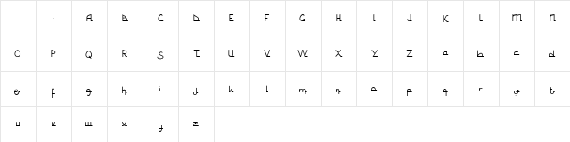 Humayrah Regular Character Map Humayrah Regular Character Map
