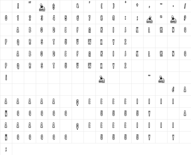 Indie Film Festival Regular Character Map Indie Film Festival Regular Character Map