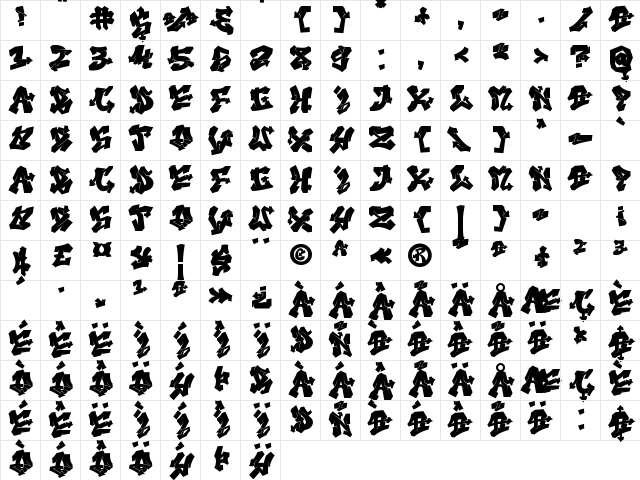 Nightclaw Vandal Reg Solid Regular Character Map Nightclaw Vandal Reg Solid Regular Character Map